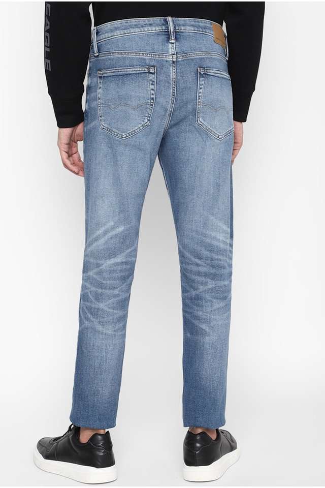 Mid-Wash-Cotton-Stretch-Skinny-Fit-Men-s-Jeans