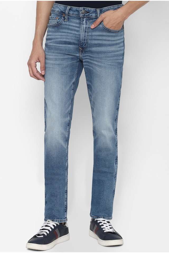 Mid-Wash-Cotton-Stretch-Slim-Fit-Men-s-Jeans