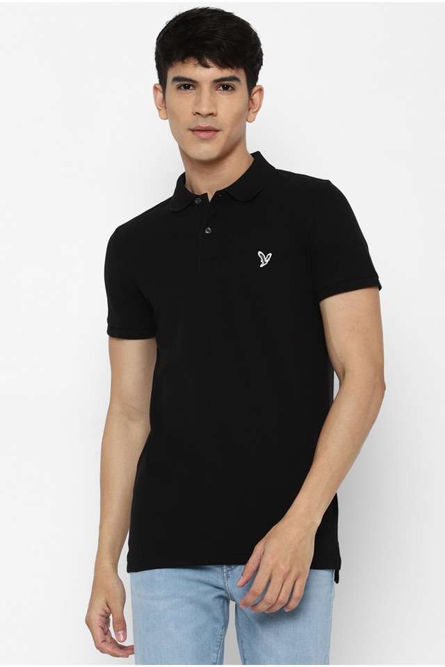 Solid-Cotton-Slim-Fit-Men-s-T-Shirt