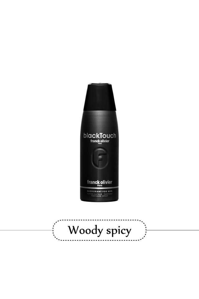 Black-Touch-Deodorant-Spray-For-Men---250-ml -Earthy-&-Woody -Floral-Fragrance