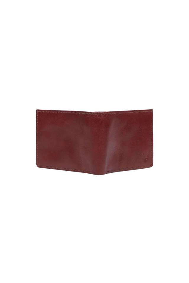 Leather-Evolution-W1-Brown-Mens-Casual-Two-Fold-Wallet