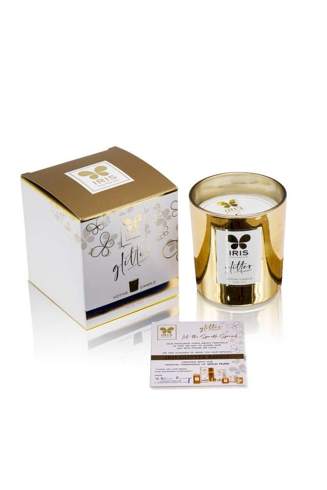 Gold-Musk-Scented-Votive-Candle---Diwali-Gift-Set---Single