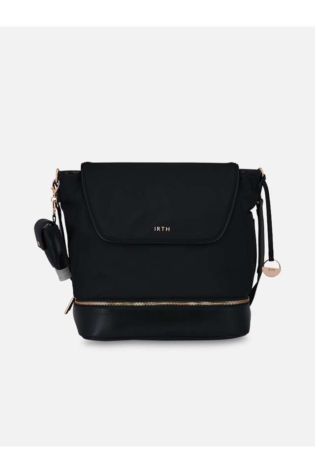 Zipper-&-Magnetic-Closure-Nylon-Material-Womens-Casual-Wear-Backpacks