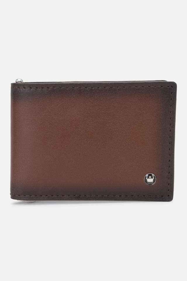 Solid-Leather-Men-s-Bi-Fold-Wallet