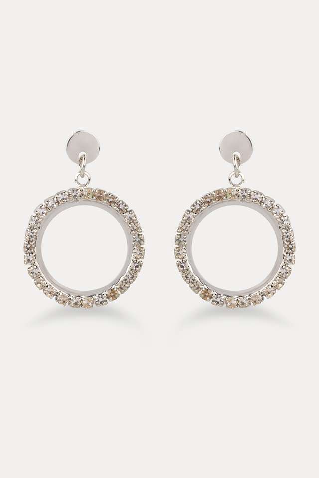 Stylish-Quartz-Brass-Womens-Earrings