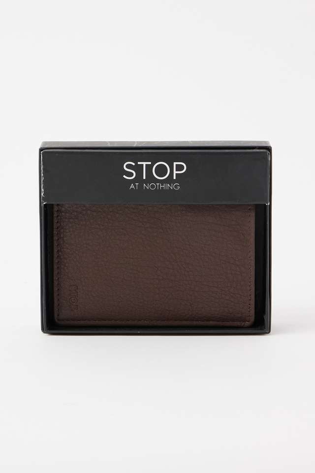 Leather-Mens-Casual-Two-Fold-Wallet