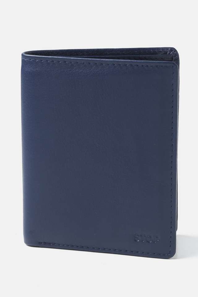Leather-Mens-Casual-Two-Fold-Wallet