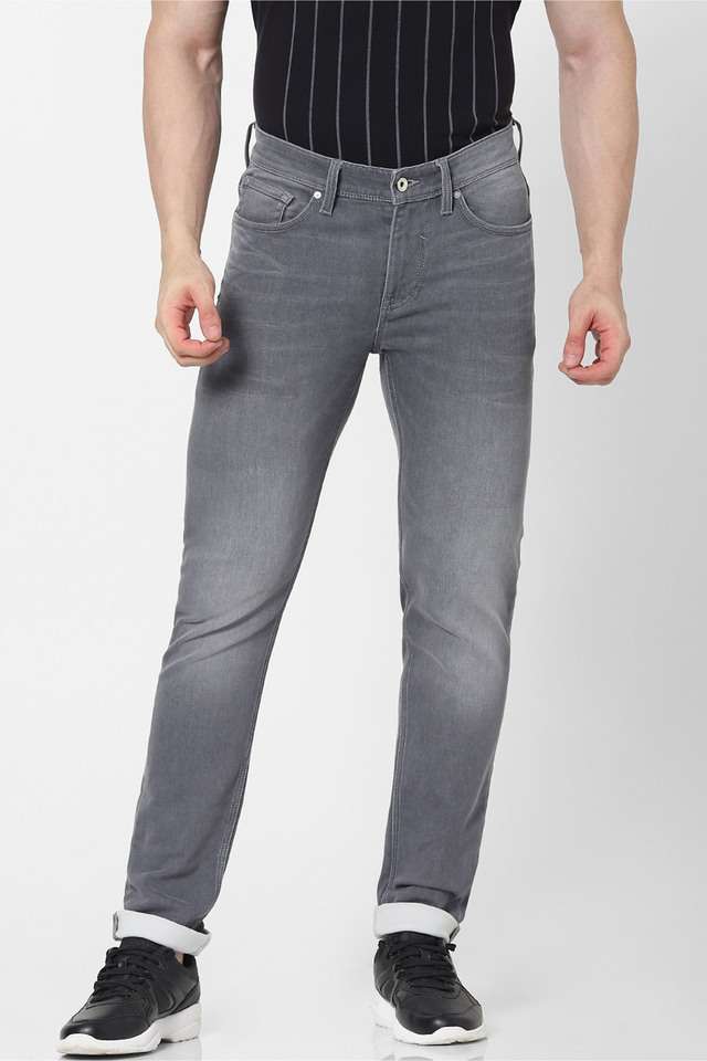 Dark-Wash-Cotton-Blend-Slim-Fit-Men-s-Jeans