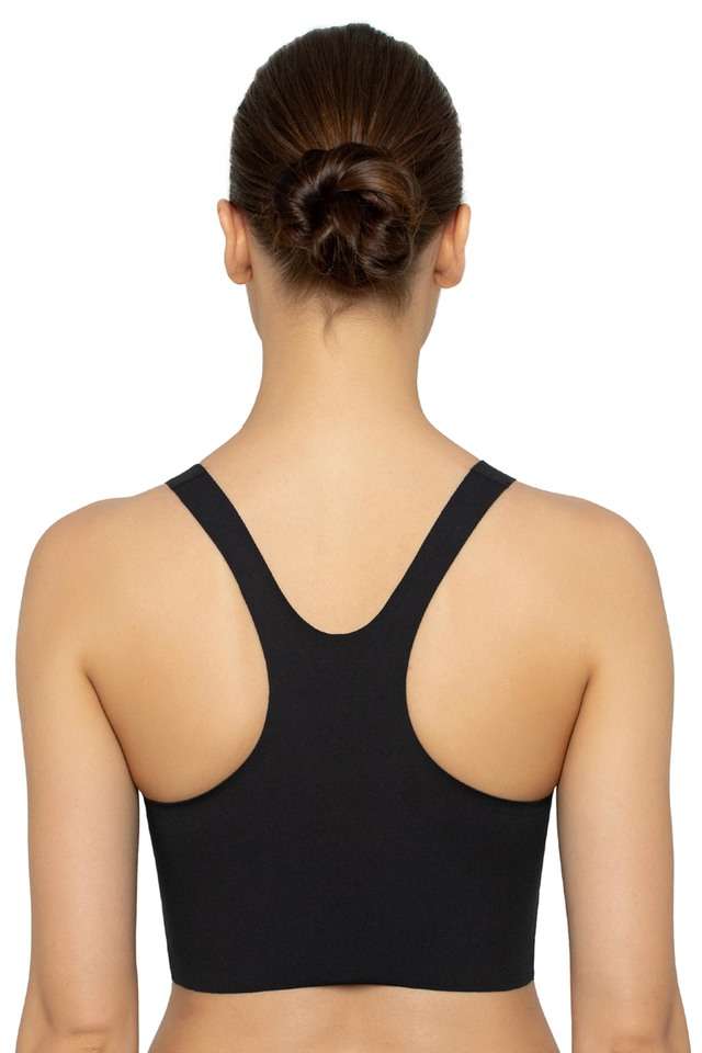 Flex-Smart-Pull-On-TOP-EX-Non-Wired-Fixed-Strap-Heavily-Padded-Women-s-Beginners-Bra