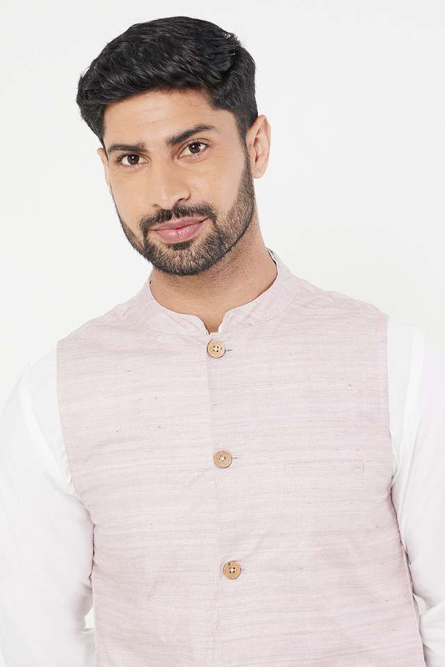 Printed-Viscose-Blend-Festive-Wear-Nehru-Jacket