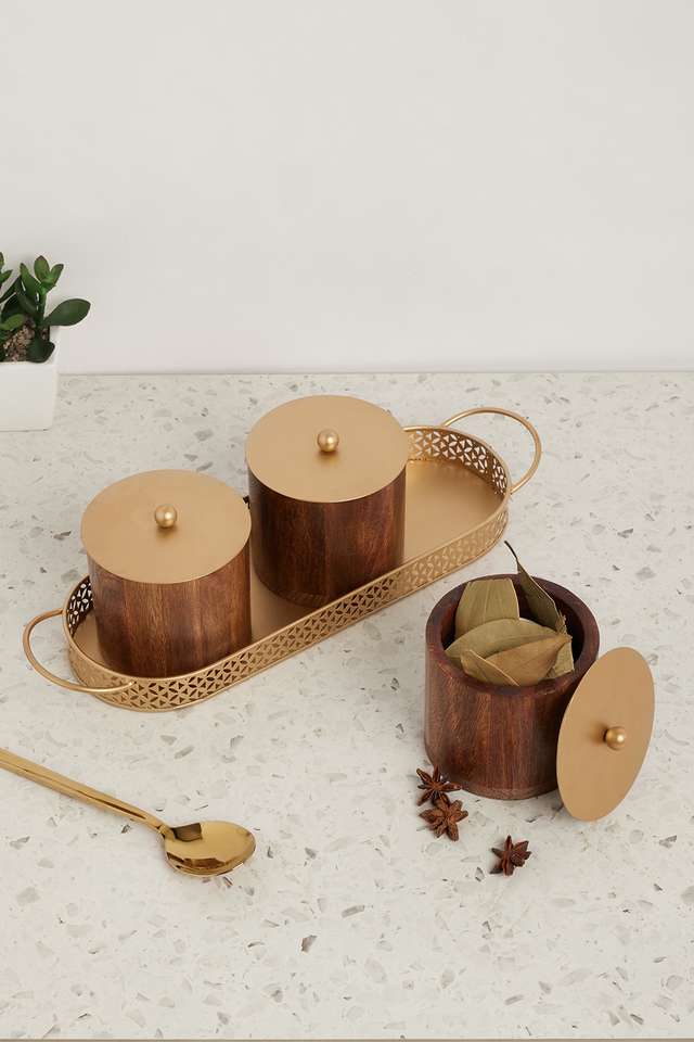 Aura-Glazed-Condiment-Set-Of-3-With-Tray