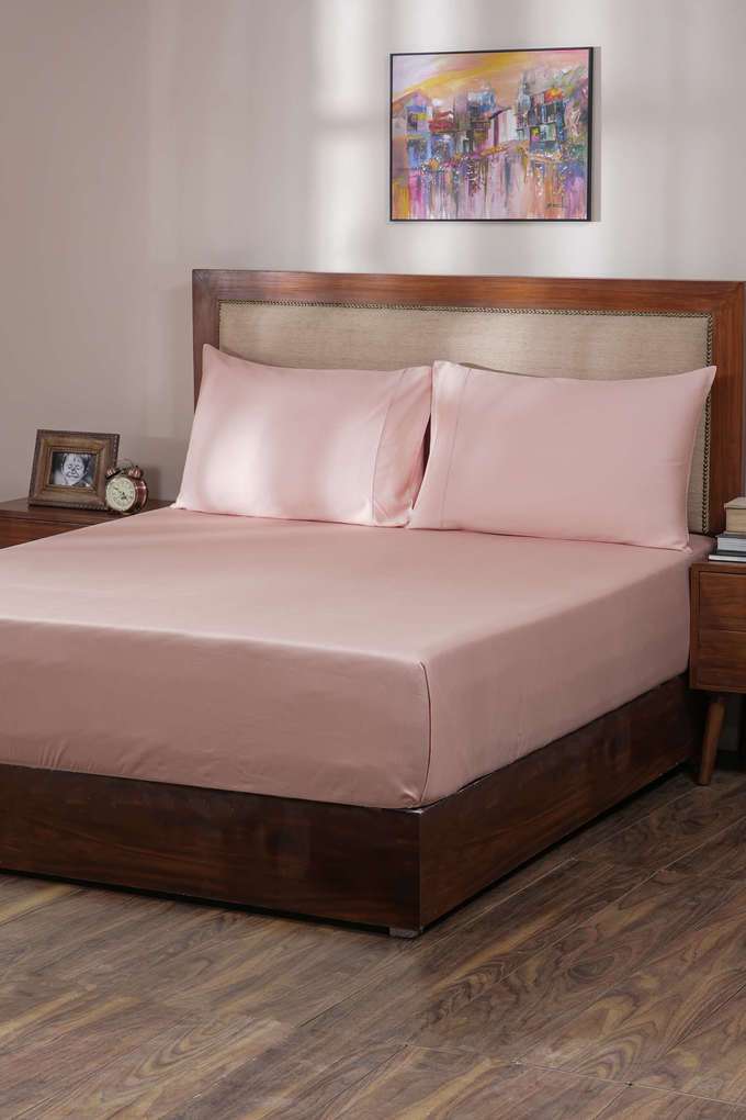 Vintage-Melina-Peach-Whip-King-Bed-Sheet-With-Pillow-Case