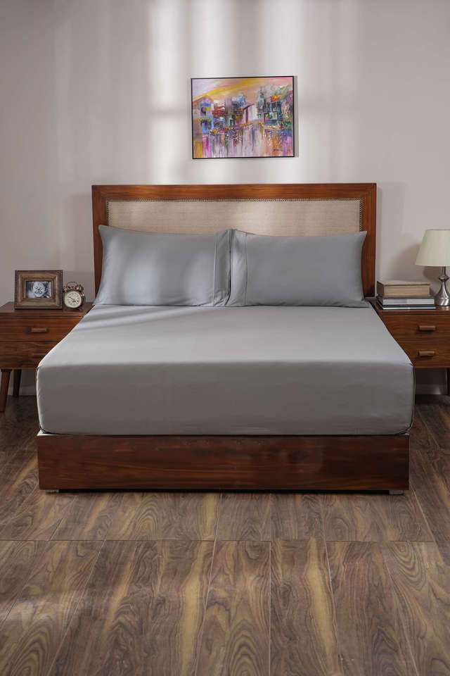 Vintage-Melina-Shark-Skin-King-Bed-Sheet-With-Pillow-Case