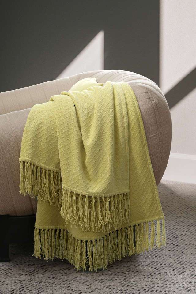 Colorart-Blaize-Acid-Yellow-Throw