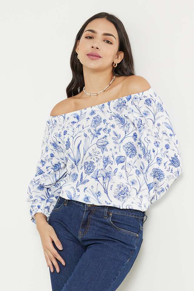 Printed-Polyester-Regular-Fit-Women-s-Top