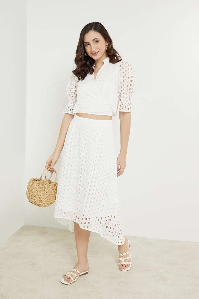 Solid-Cotton-V-Neck-Women-s-Top