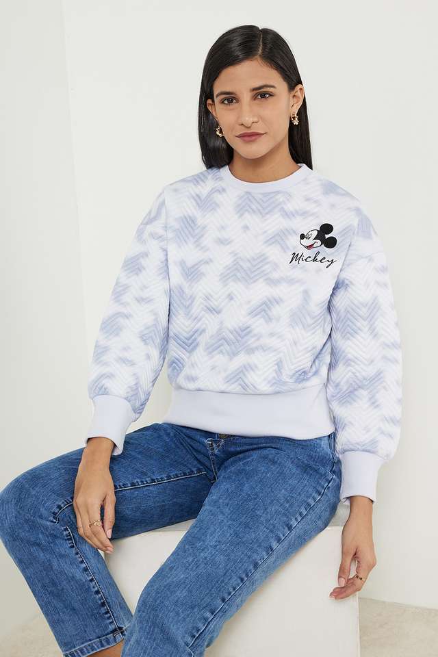 Tie-&-Dye-Round-Neck-Polyester-Women-Sweatshirt