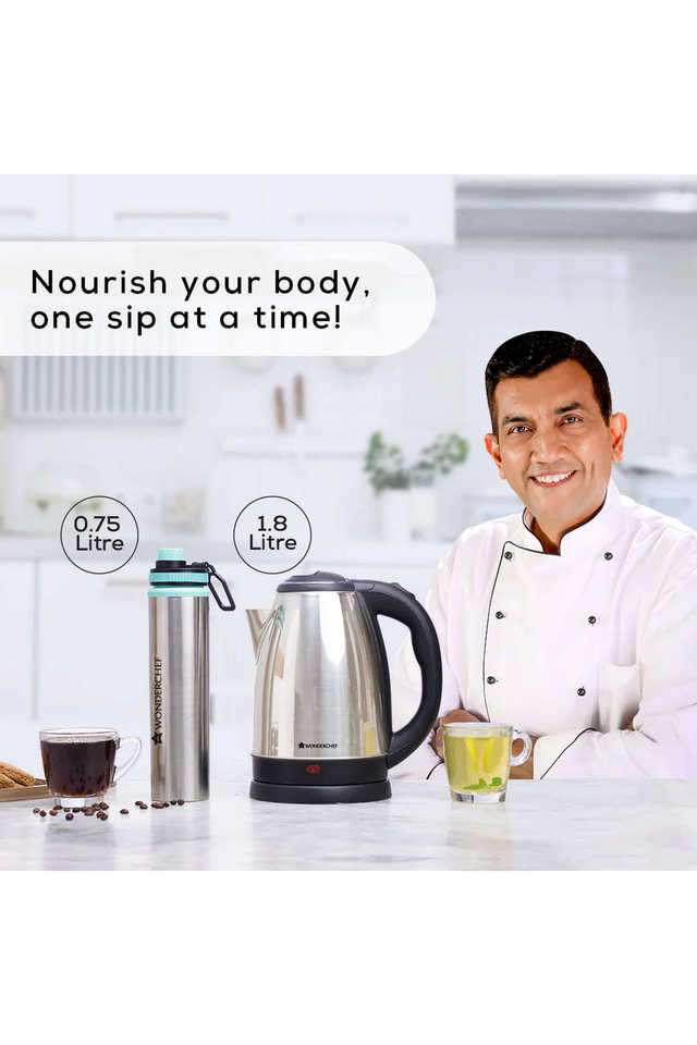 Crescent-Kettle-1.8L-&-Stainless-Steel-Bottle-750ml