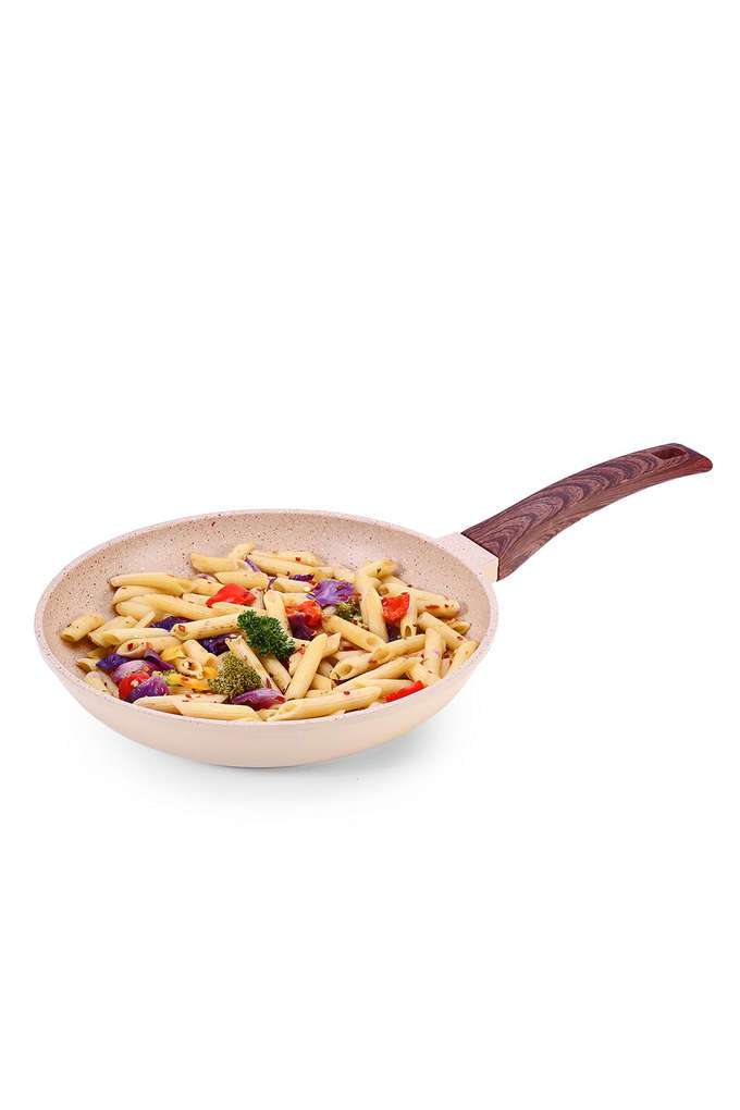 Duralife-Fry-Pan-24cm-Ivory