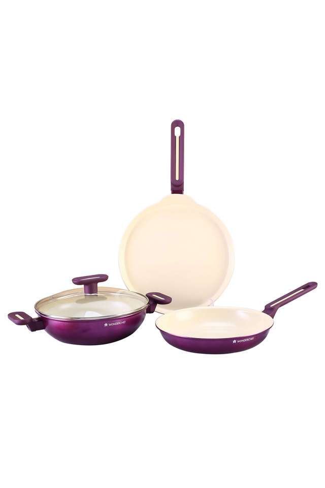 Bellagio-Ceramica-Purple-4Pcs-Set