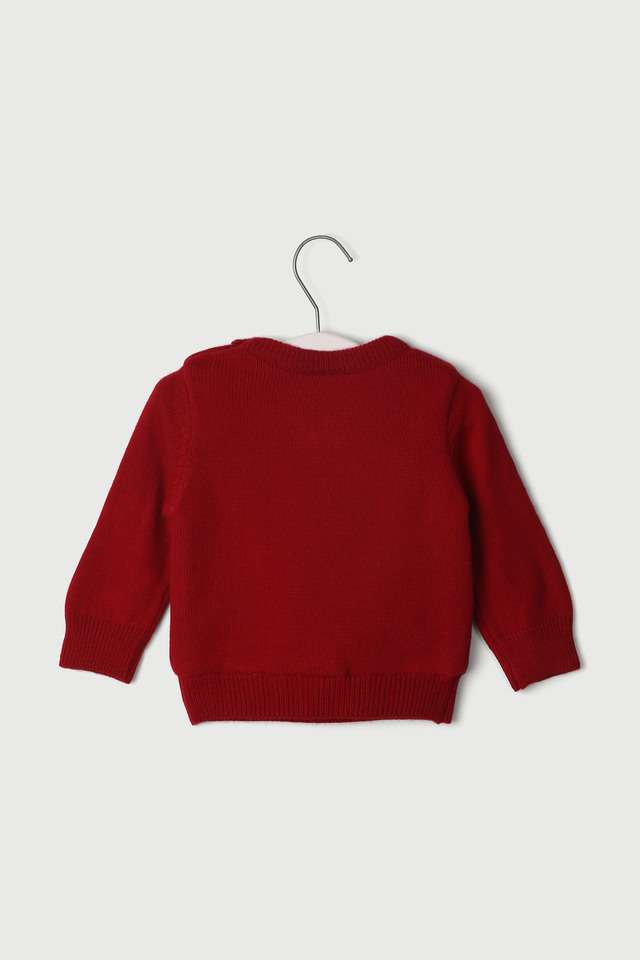 Printed-Acrylic-Round-Neck-Infant-Boys-Sweater