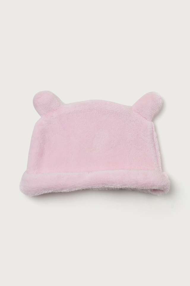 Solid-Cotton-Regular-Fit-Infant-Girls-Cap