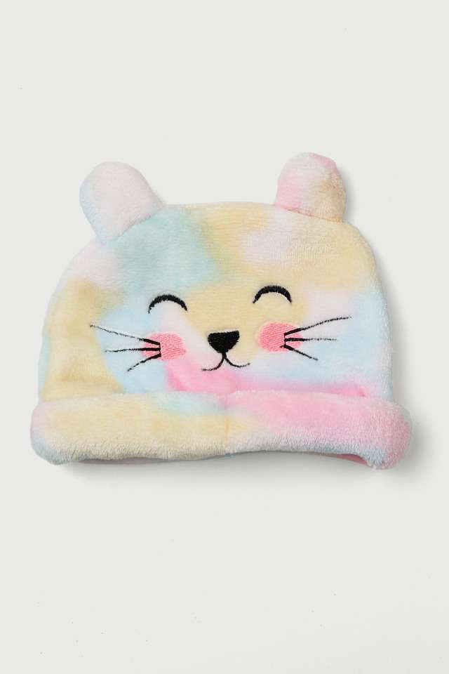 Solid-Cotton-Regular-Fit-Infant-Girls-Cap