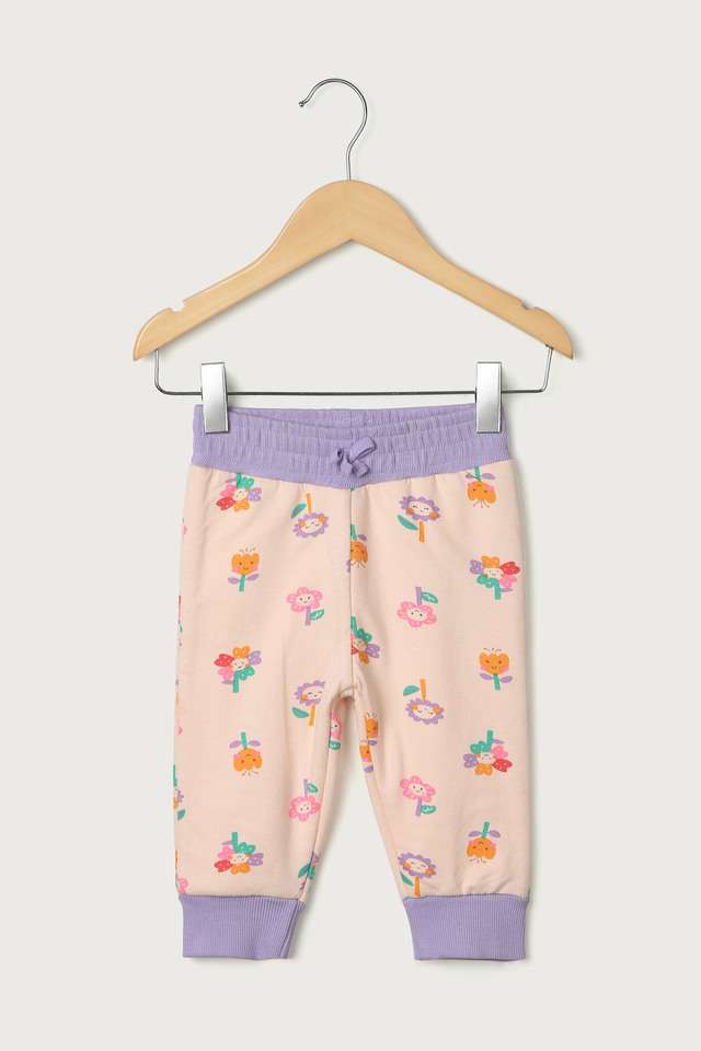 Printed-Cotton-Regular-Fit-Infant-Girls-Pants