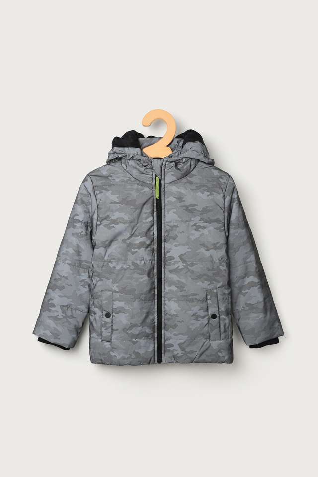 Camouflage-Polyester-Hooded-Boys-Jacket