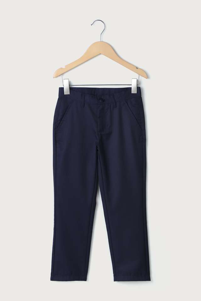 Solid-Cotton-Regular-Fit-Boys-Trousers