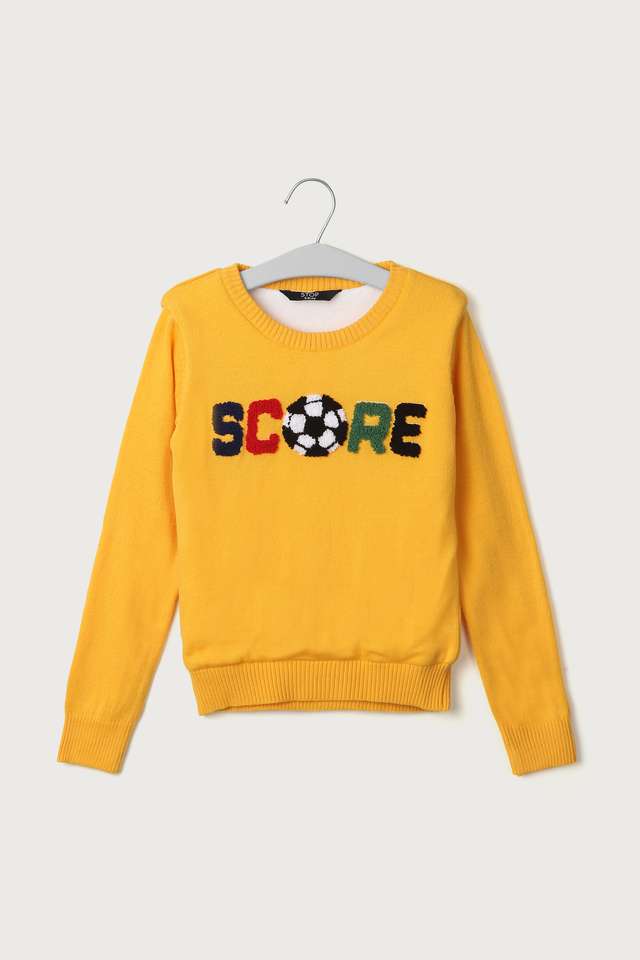 Typographic-Cotton-Round-Neck-Boys-Sweater