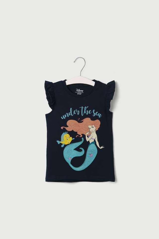 Solid-Cotton-Round-Neck-Girls-Top