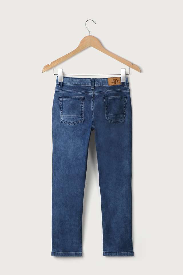 Solid-Denim-Regular-Fit-Boys-Jeans