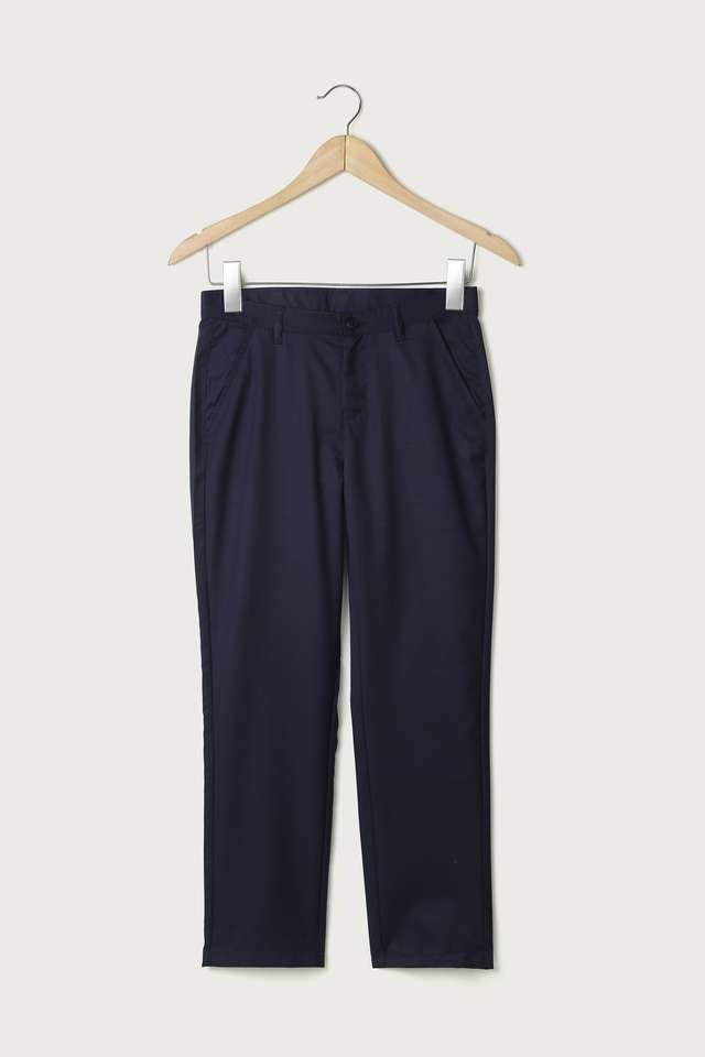 Solid-Cotton-Regular-Fit-Boys-Trousers