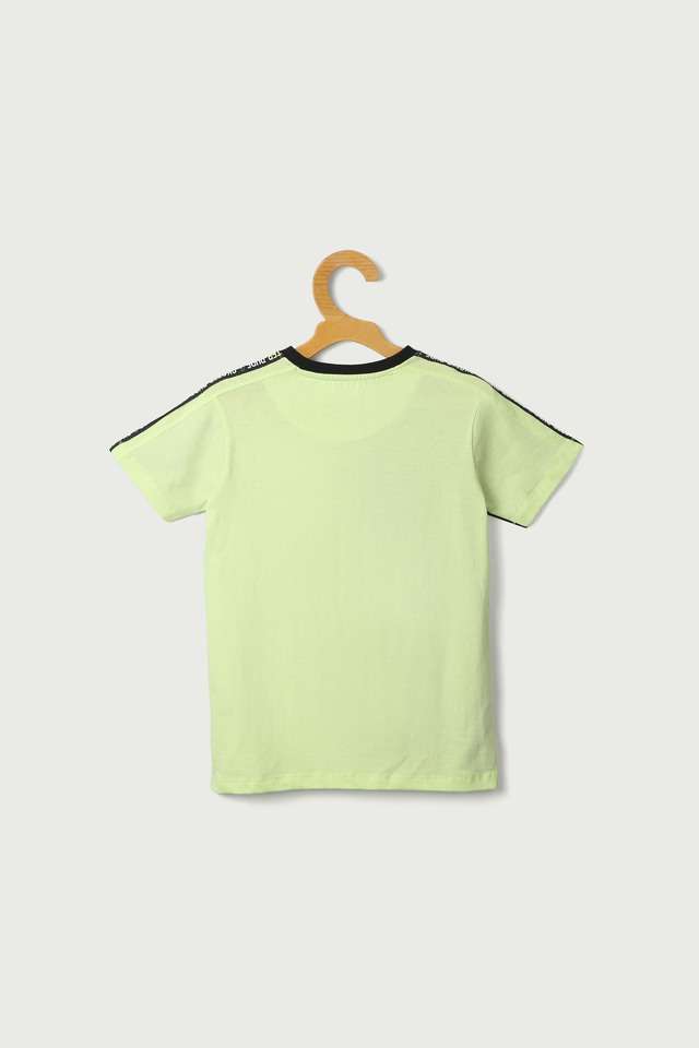 Color-Block-Cotton-Round-Neck-Boys-T-Shirt