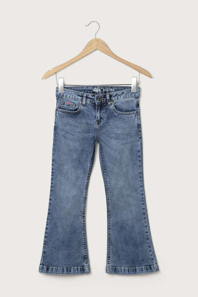 Solid-Denim-Bootcut-Fit-Girls-Jeans