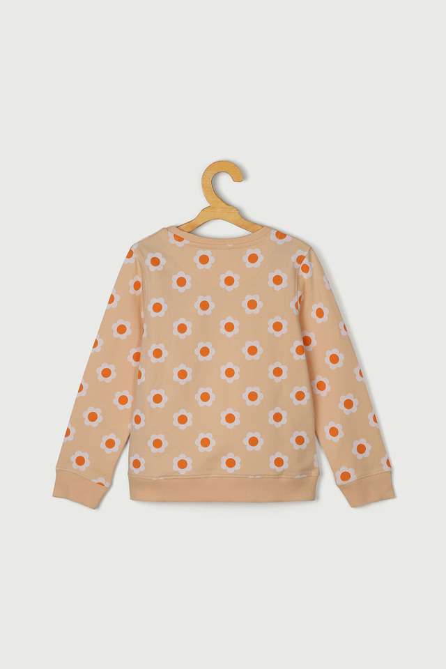 Printed-Cotton-Round-Neck-Girls-Sweatshirt