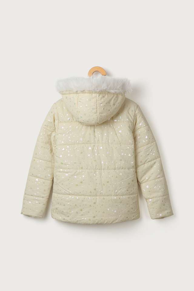 Solid-Polyester-Hood-Girls-Jacket