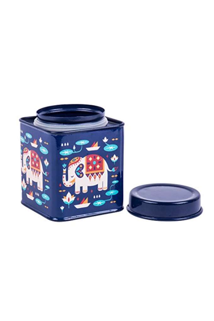 Monsoon-Elephant-Storage-Tin-Blue