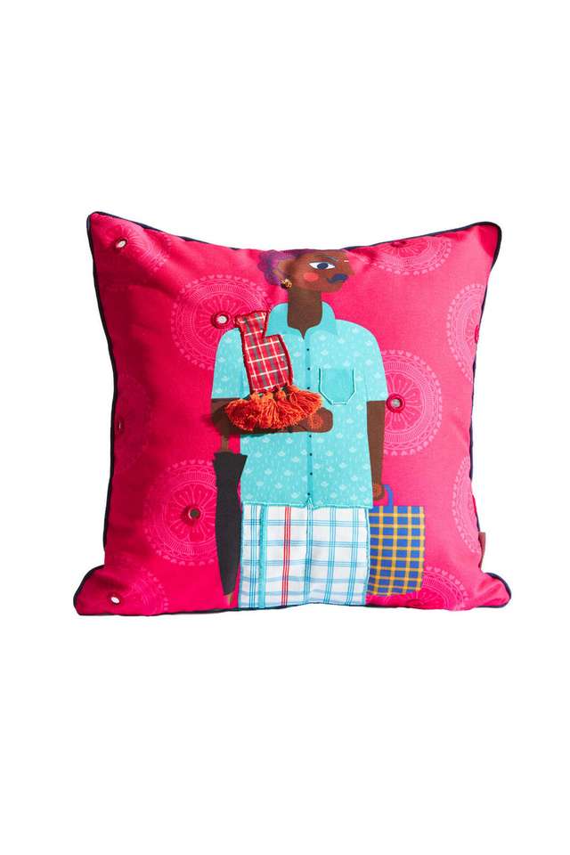 Out-&-About-16inches-Cushion-Cover---Pink
