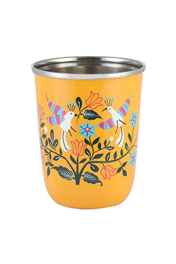 Boho-Birds-Steel-Tumbler---Small