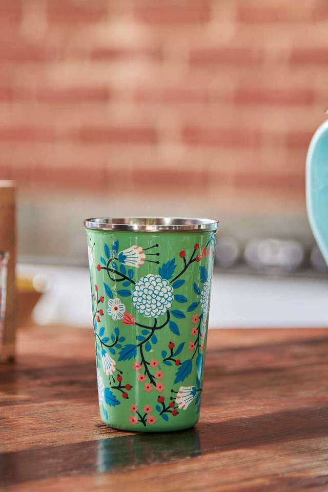 Floral-Magic-Steel-Tumbler