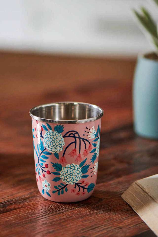 Quiet-Jungle-Pink-Tumbler