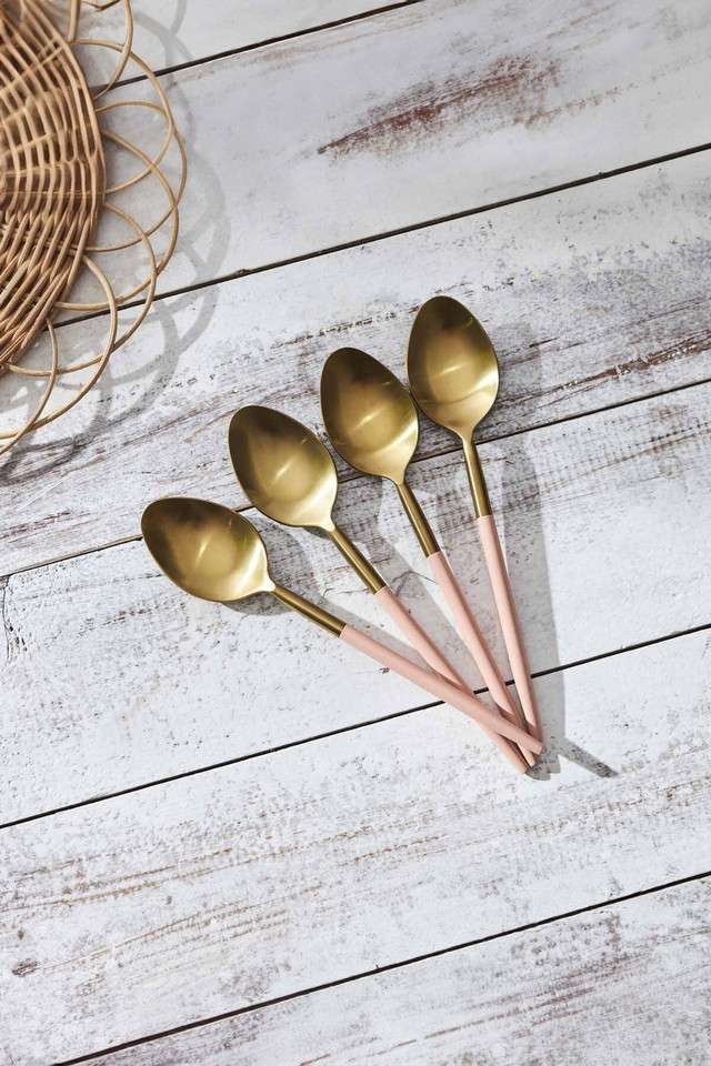Essentials-Meal-Spoons-Pink---Set-of-4
