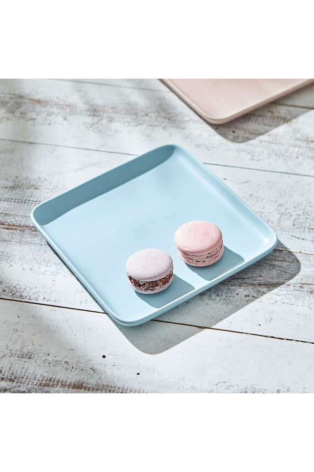 Essentials-Snack-Plate-7.5-Inches -Blue