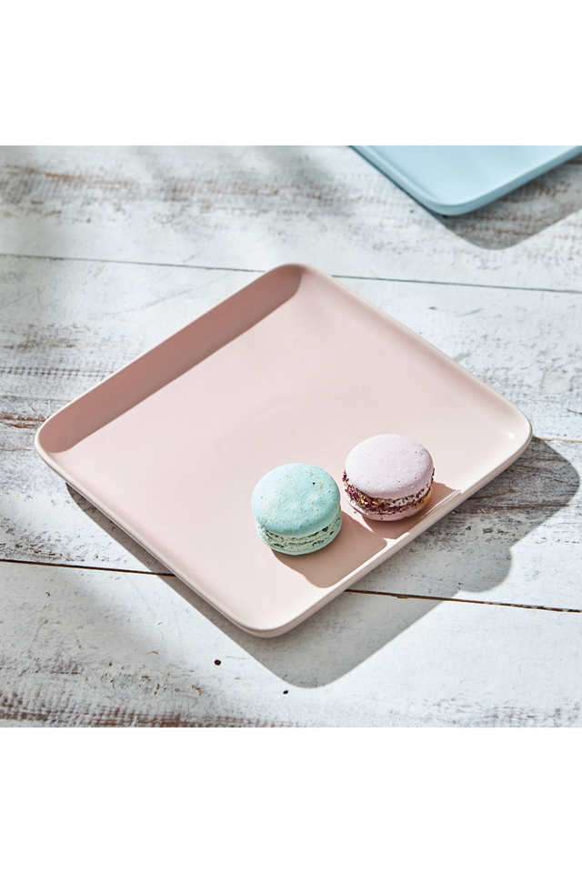 Essentials-Snack-Plate-7.5-Inches -Pink