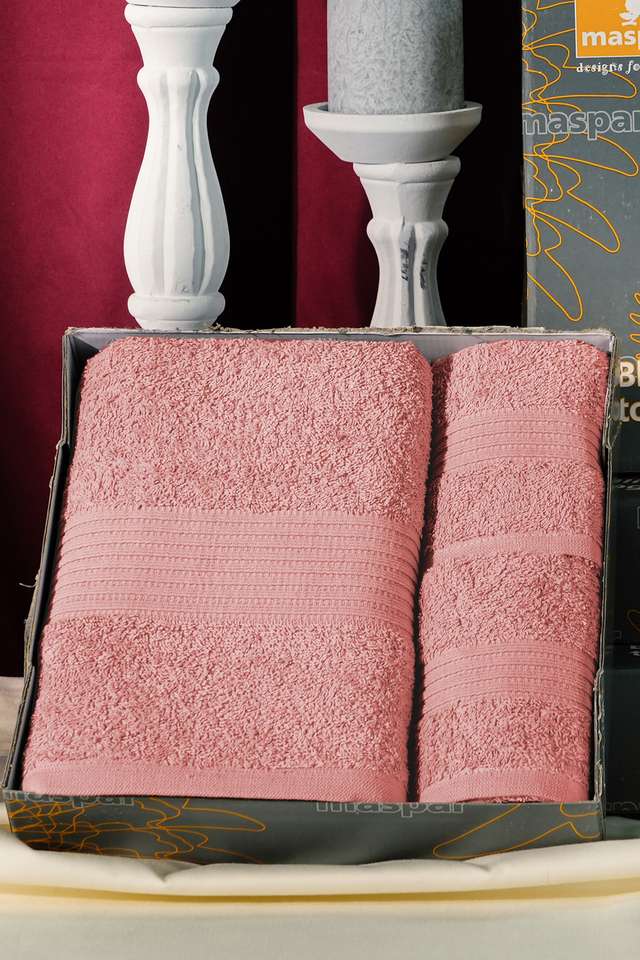 Hermosa-Jeneth-100--Cotton-Pink-4-PC-Bath-Towel-Set