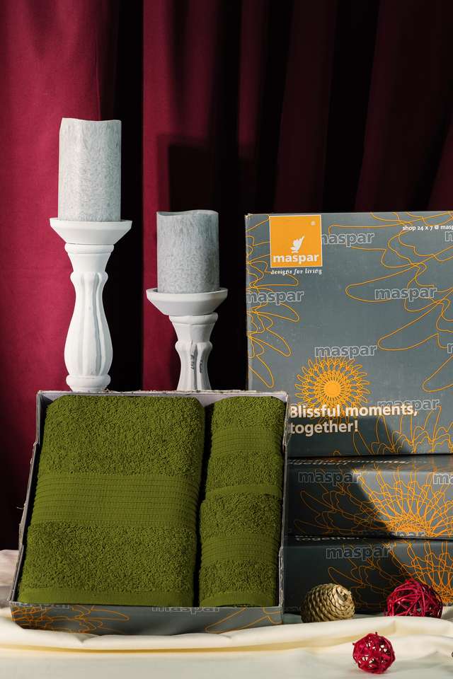 Hermosa-Jeneth-100--Cotton-Green-4-PC-Bath-Towel-Set