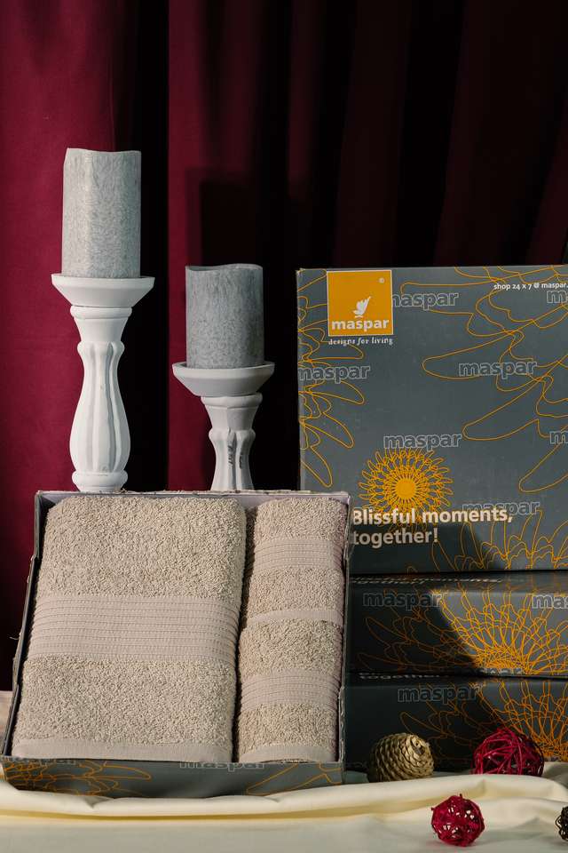 Hermosa-Jeneth-100--Cotton-Beige-4-PC-Bath-Towel-Set