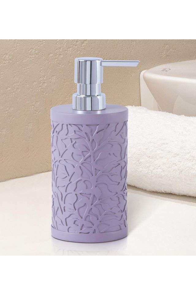 Polyresin-Soap-&-Lotion-Dispenser -320-ml -Purple